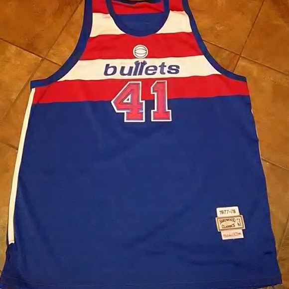 wes unseld bullets jersey